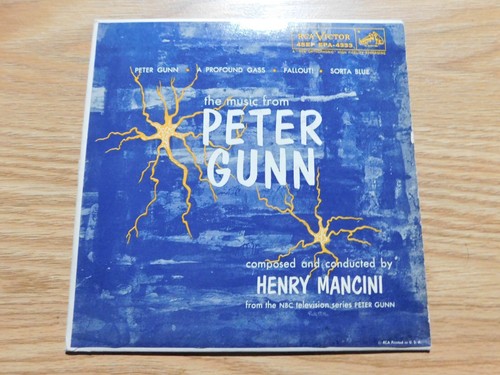 Henry Mancini - RCA Victor 45 RPM EP - The Music From Peter Gunn - mit PS
