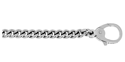KING BABY K42-5593 925 STERLING 2MM CURB LINK CHAIN BRACELET M