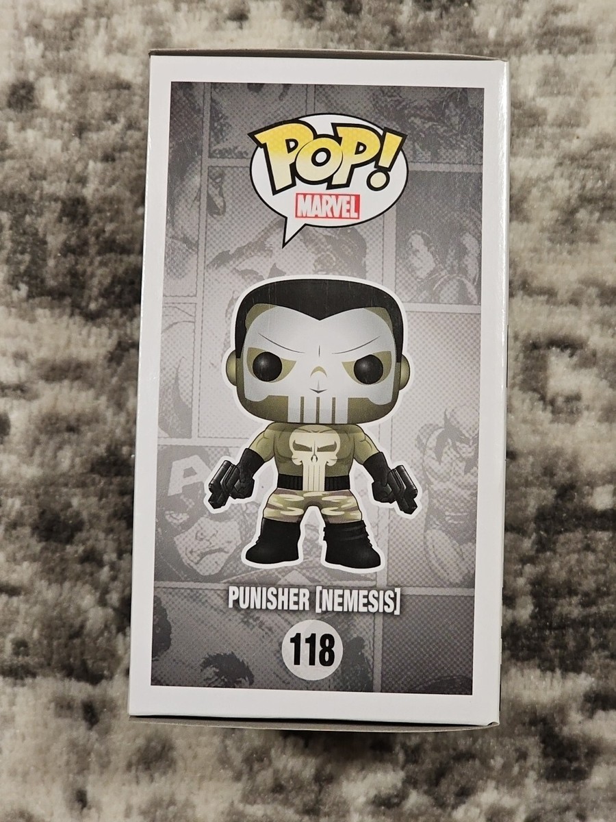 Funko Pop! Vinyl: Marvel - Punisher (Nemesis) #118 - NIB | eBay