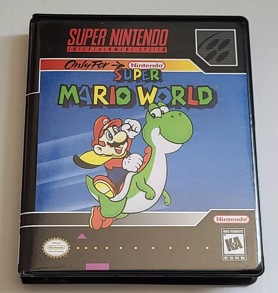 Super Mario All-Stars + Mario World - Nintendo SNES BOX ONLY