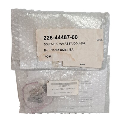 Shimadzu Solenoid Valve Assy 228-44487-00 For DGU-20A3 Degasser NEW Sealed