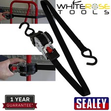 Image of Sealey Ratchet Tie Down 25mm x 3m Auto Retractable Release Mechanism