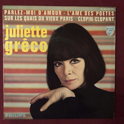 JULIETTE GRECO : Parlez-Moi D'amour +3 / 4 track EP - Philips  -  F 1968 - EX