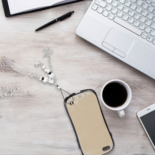 Pentagram Mobile Phone Chain Student Charm Accessories Charms Cute - Photo 4/12