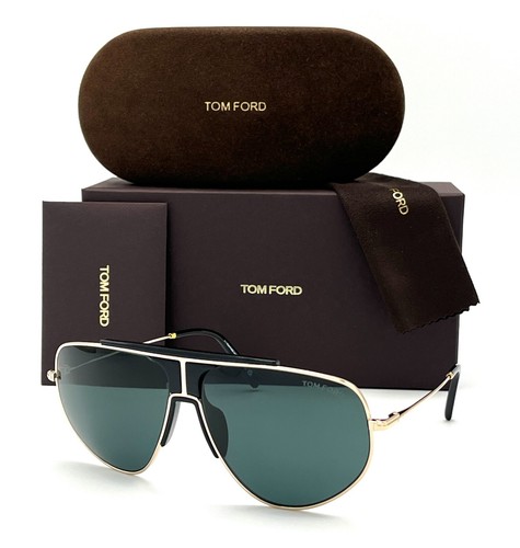 Tom Ford ADDISON FT0928 28V Rose Gold / Dark Green 51mm Sunglasses TF0949 - 第 1/4 張圖片
