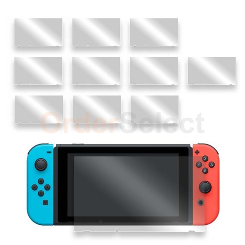 1 3 6 10 100 Lot LCD Ultra Clear HD Screen Protector for Nintendo Switch - Picture 21 of 28