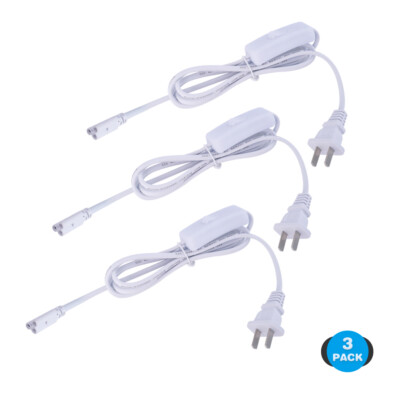 #ad #ad 5FT 10FT Power Cable With Switch for Integrated LED Tube Light Replacement $9.98