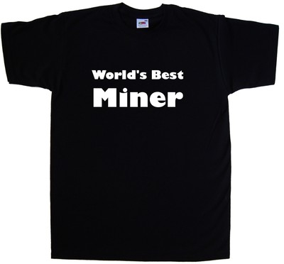 World's Best Miner T-Shirt