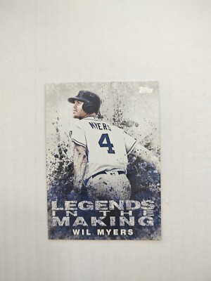 2018 Topps - Legends in the Making Series 1 #LTM-WM Wil Myers (PWE)(02)