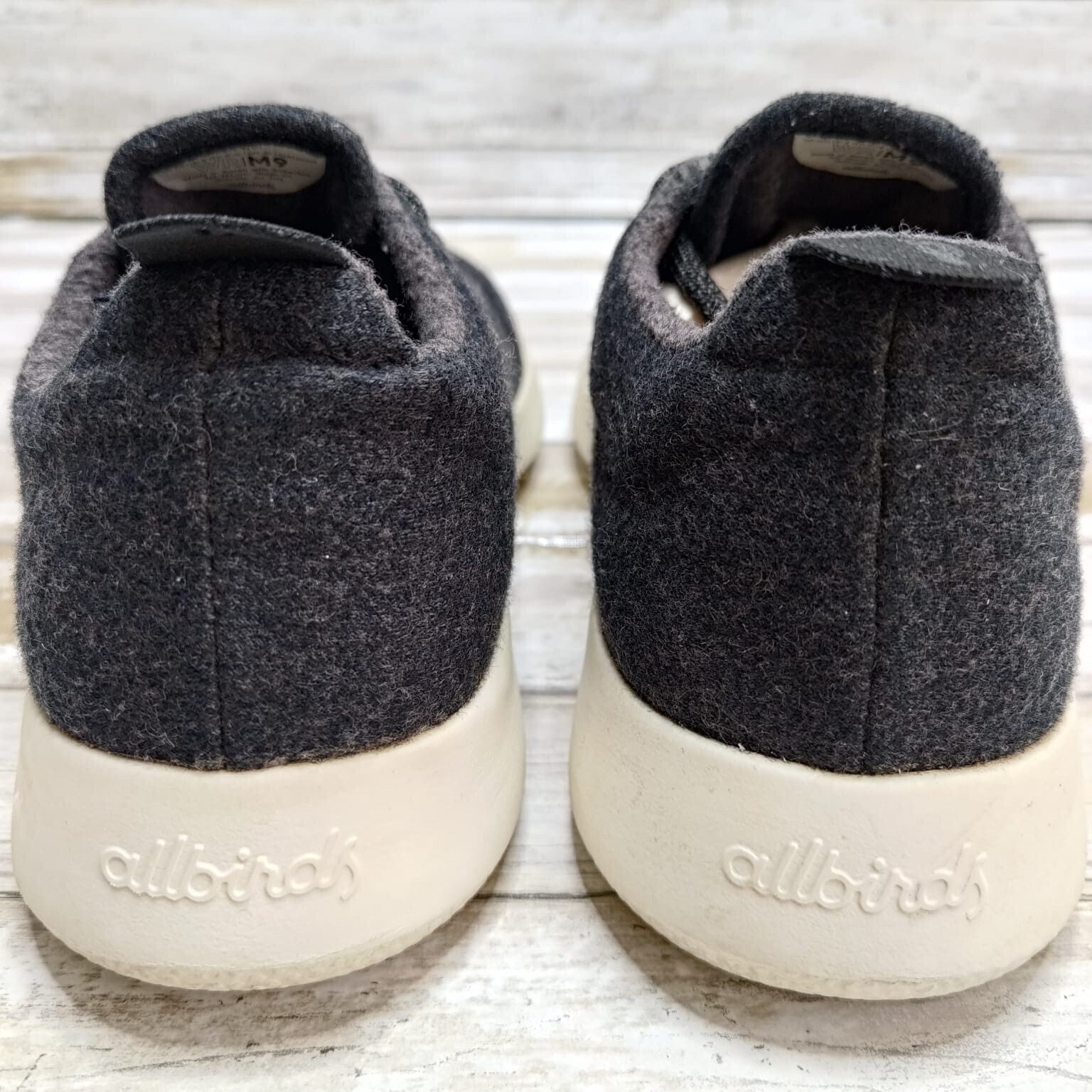 SAOLA Sneakers Allbirds Uomo WR Lana Runners Grigio Scuro Corsa Atletica Taglia 9