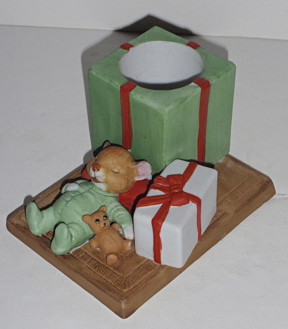 Colonial Candle of Cape Cod, Mouse, Teddy Bear, Christmas Pa