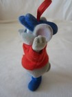 Vintage Bernard Mouse The Rescuers Disney Vintage FLOCKED Christmas Ornaments  — photo 9