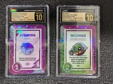 SDCC 2024 Doomlings Promonal Cards TCG Attentive Seconder CGC Graded 10 Pristine