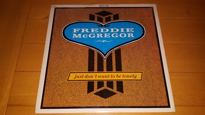 Freddie McGregor    Just Don't Want To Be Lonely 12'' 1987 REGGAE               L