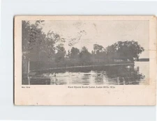 Postcard Rock Lake, East Shore, Lake Mills, Wisconsin