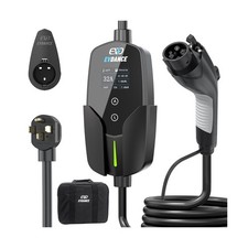 Level 2 EV Charger 32Amp, 240V, NEMA 14-50P , 7.68kW Fast Portable  Home El...
