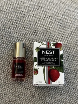NEST Fragrances Santa Barbara Strawberry Perfume Oil MINI 0.1 oz. / 3 ml BNIB