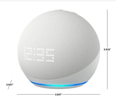 Amazon Echo Dot (5th Gen 2022 ) Smart Speaker with Clock - Cloud