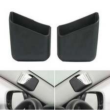 2x Auto Car Interior Accessories Organizer Storage Bag Box Holder Black For Keys