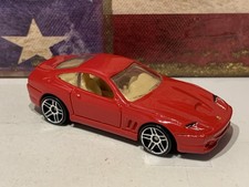 HOT WHEELS FERRARI MARANELLO. 2009 FERRARI 5 PACK.RED/TAN INTERIOR . LOOSE