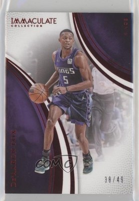 2024-25 Panini Immaculate Action Red 38/49 De'Aaron Fox #87 1b7p
