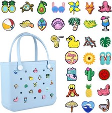 30pcs Charms for Bogg Bag, Must Have Beach Bag Accessories Bogg...