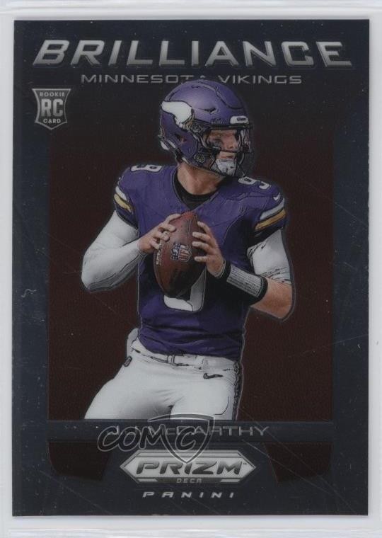 2024 Panini Prizm Deca Brilliance JJ McCarthy #7 18kr