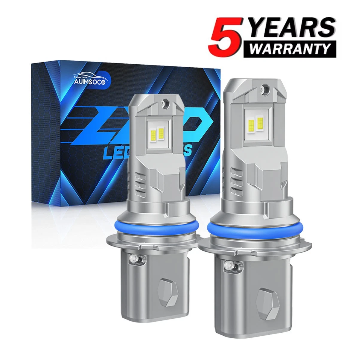 LED For F150 1997-2003 Headlight Kit 9007 HB5 6000K White Bulbs High-Low Beam