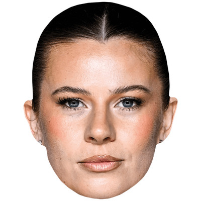 Zoe Harrison (Make Up) Big Head. Larger than life mask.