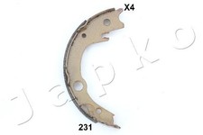 Bremsbackensatz JAPKO 55231 170mm für TOYOTA AVENSIS COROLLA Verso PRIUS NDE120_