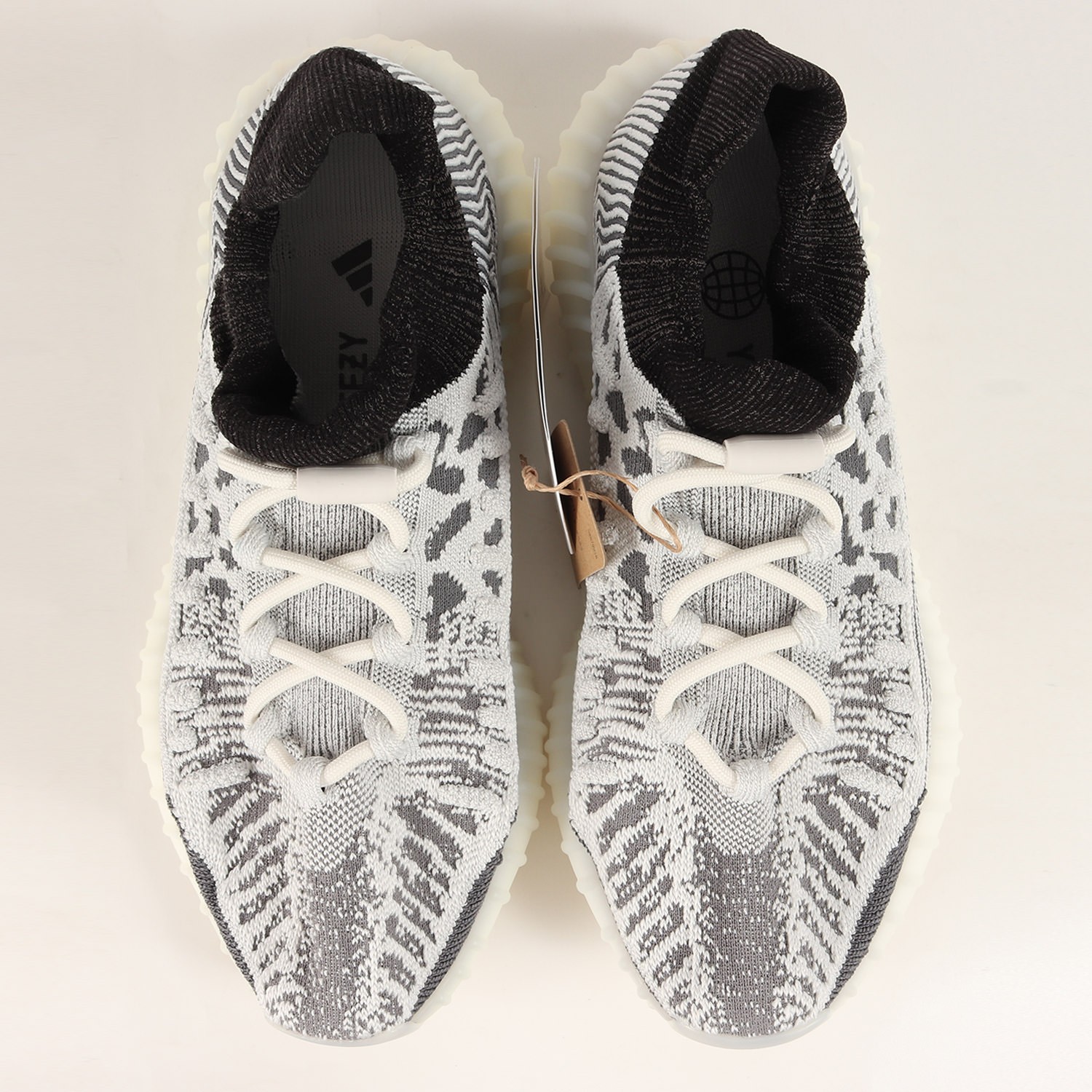 ADIDAS  26.5cm 23SS YEEZY 350 V2 CMPCT SLATE WHITE (IG9608) Slate White US8.5 Sh thumbnail 3