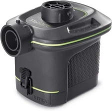 INTEX QuickFill Electric Air Pump: Inflates and Deflates 14.8CFM, Black 