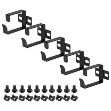 5 SET 54x44x66mm Server Rack Cable Management D Ring Hooks,