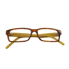 LACOSTE L2646 218 Light Havana Mens Rectangle Eyeglasses 54-15-140 B:32 A used