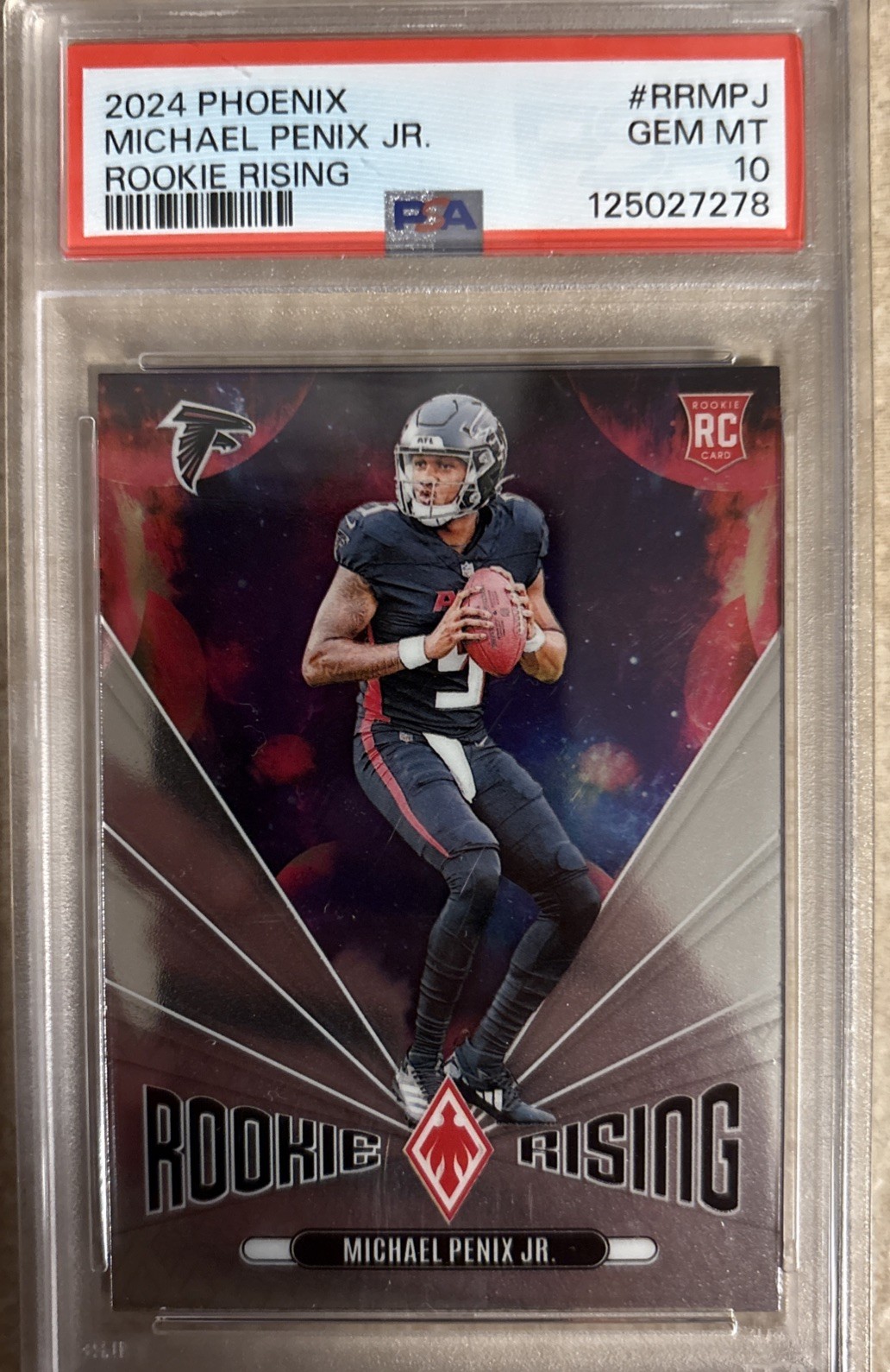 2024 Panini Phoenix - Rookie Rising Michael Penix Jr. #RR-MPJ (RC)