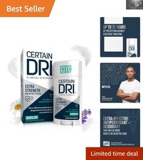 Compact 72-Hour Antiperspirant for Sensitive Skin - Extra Strength 1.7 oz Stick