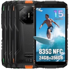 DOOGEE Fire 3 Ultra AI Outdoor Smartphone Ohne Vertrag 24GB+256GB 8350mAh Handy