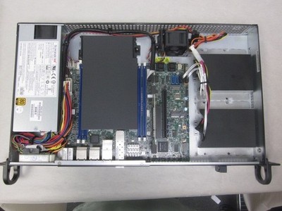 Barebones Supermicro 5019D Server, 4C/8T Xeon D-2123IT, 1U Rackmountable, 10G