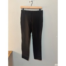 🛍️Quince S Black Ultra Stretch Ponte Straight Leg Women’s Slim Trousers
