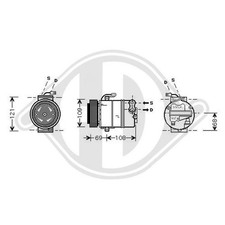 Klimakompressor 550074
