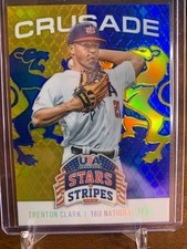 * Trent Grisham 2015 USA Stars & Stripes 94 Crusade RC Blue *