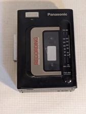 Panasonic RX SR29 Portable Cassette Tape Player Recorder ASIS See Video