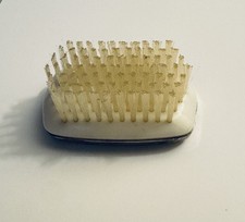 VTG Silver-Plated Ladies Small Vanity Brush Comb