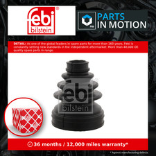 Image of CV Joint Boot fits VAUXHALL CORSA C, D 1.2 2000 on C.V. Driveshaft Gaiter Febi