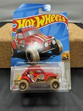 2023 Hot Wheels VW Volkswagen Baja Bug Red #241 Treasure Hunt TH Baja Blazers