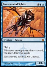 Consecrated Sphinx - Heavy Play MTG Mirrodin Besieged