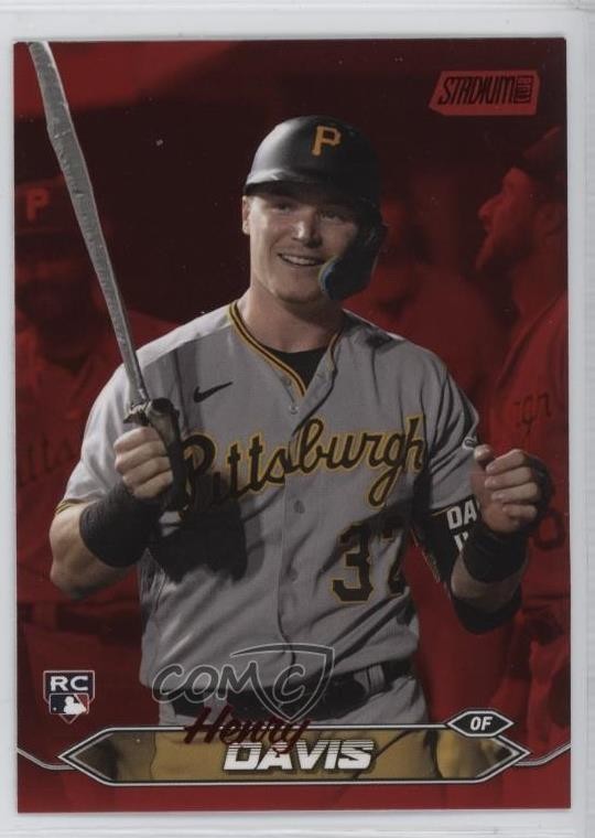 2024 Topps Stadium Club Red Foil Henry Davis #207 4z8