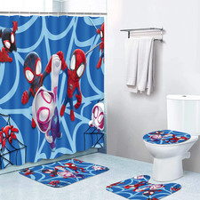 Spider-Man Miles Gwen Bathroom Set 4PCS