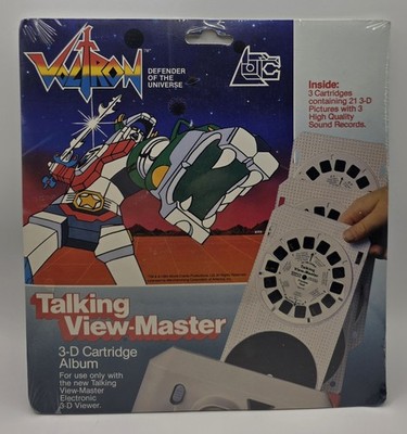 Voltron Talking View-Master 3D 3 Cartridges Album NEW Sealed NOS Vintage