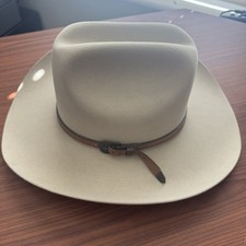Vintage Stetson 4X Beaver cowboy hat US 7 56 cm - xxxx made in usa john b felt